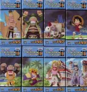 フィギュア 全8種セット 「ワンピース」 ワールドコレクタブルフィギュア vol.18【10日以内発送】