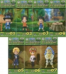フィギュア 全7種セット 「ワンピース」 ワールドコレクタブルフィギュア -HISTORY OF SABO-【10日以内発送】