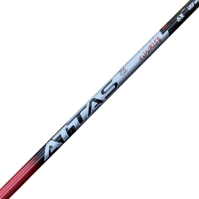 【中古】 RX SUNRISE RED 6ドライバー用 シャフト ATTAS RX SUNRISE RED 6 (フレックスX)Nランク ゴルフクラブ