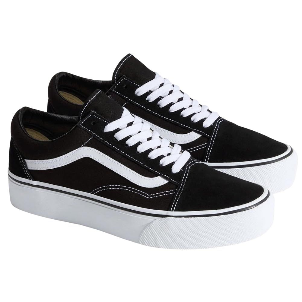 [Vans] [バンズ] レディーススニーカー・靴・シューズ Old Skool Platform Black/White 23cm(レディース23.5cm) Medium [並行輸入品] [ブラック] [23.5 cm]