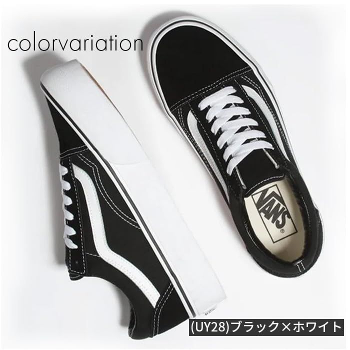 [Vans] [バンズ] レディーススニーカー・靴・シューズ Old Skool Platform Black/White 23cm(レディース23.5cm) Medium [並行輸入品] [ブラック] [23.5 cm]