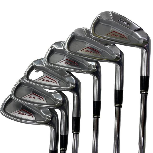 【中古】 ダンロップ SRIXON ZR-700 6S アイアンセット IR Dynamic Gold (フレックスS) メンズ 男性用 右利き 右用 Cランク ゴルフクラブ