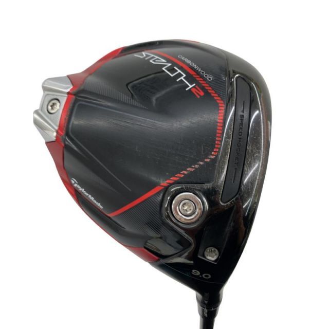【中古】 テーラーメイド STEALTH2 9° ドライバー DR 純正特注シャフト (フレックスS) メンズ 男性用 右利き 右用 Cランク ゴルフクラブ