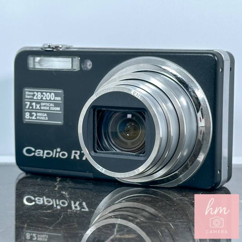 RICOH Caplio R7 ブラック 815万画素 光学7.1倍ズーム 広角28mm マクロ