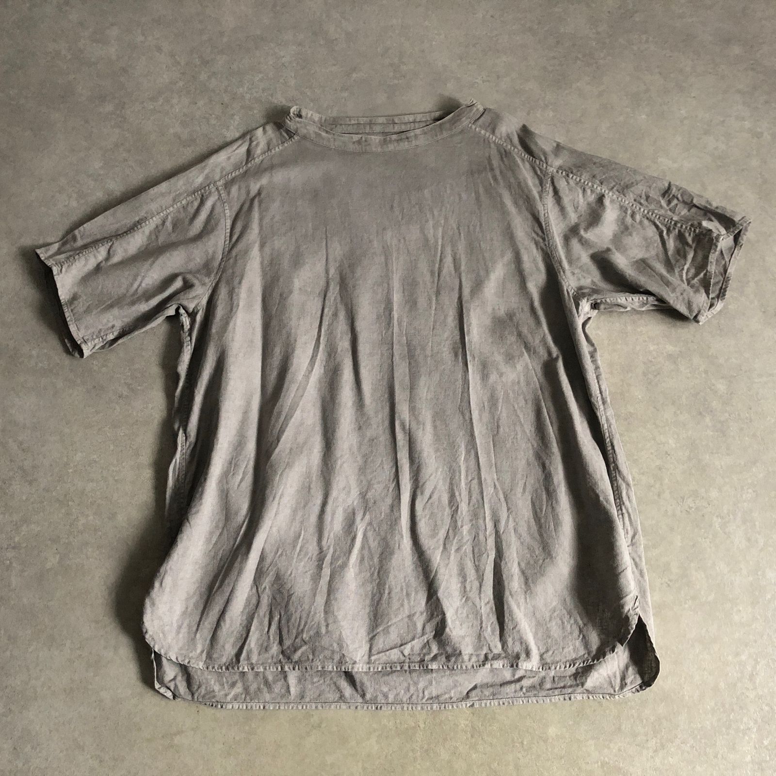MITTAN バンブー素材 シャリ感 トップス Tシャツ ミッタン