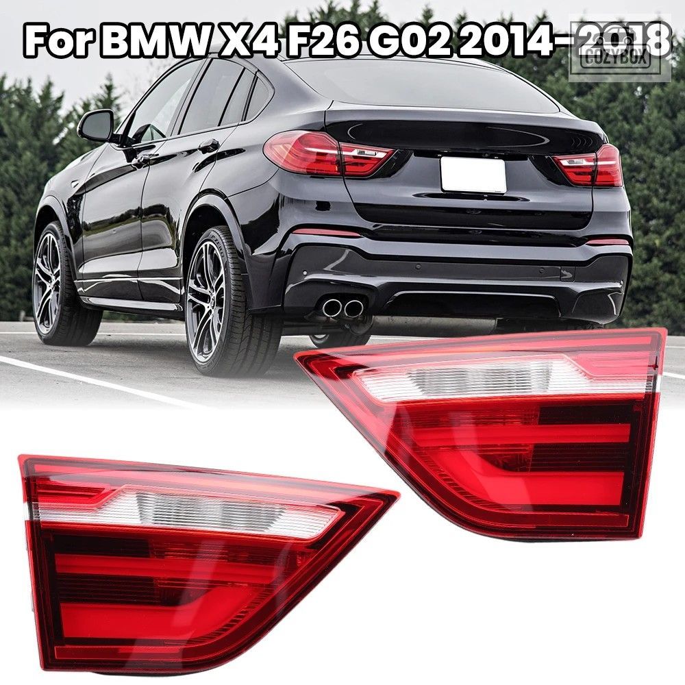 BMW X4 F26 G02 2014-2018用インナー左右 テールライト リアライト ドライビングラン