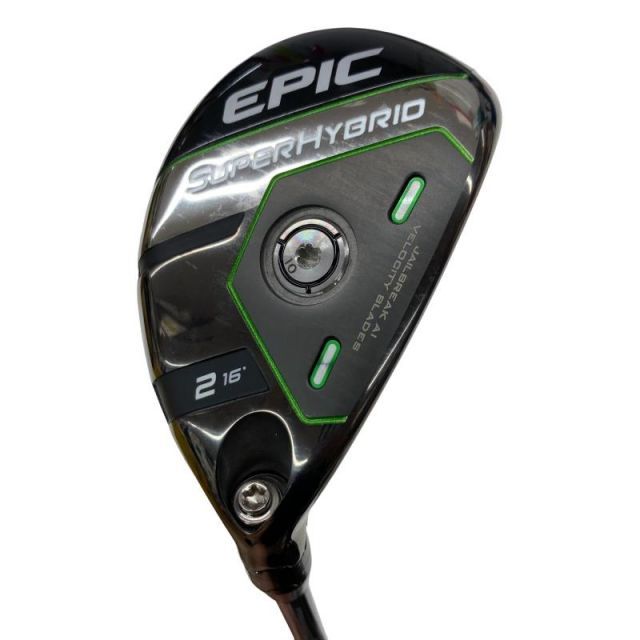 【中古】 キャロウェイ EPIC SUPER HYBRID U2 USA ユーティリティ UT 純正特注シャフト (フレックスR) メンズ 男性用 右利き 右用 Cランク ゴルフクラブ
