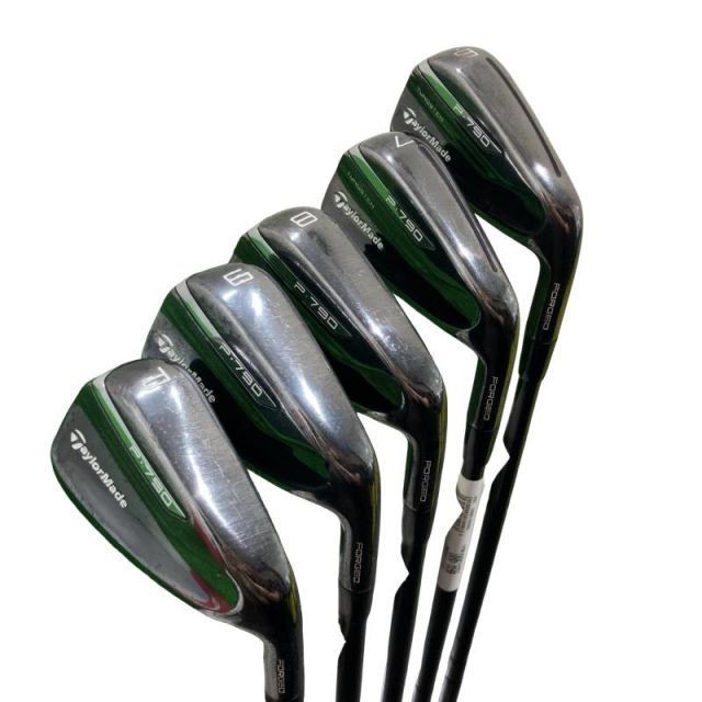 【中古】 テーラーメイド Taylor Made P・790 BLACK 6S アイアンセット IR Dynamic Gold 105 ONYX BLACK (フレックスS) メンズ 男性用 右利き 右用 Cランク ゴルフクラブ