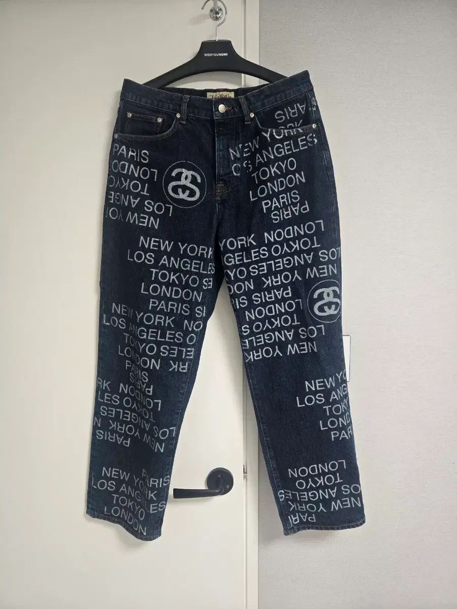 STUSSY BIG ALL JEAN CITY RING DENIM ONE WASH 30サイズ出品