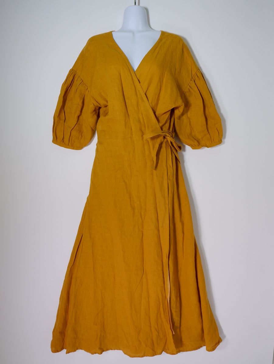 L'Appartementアパルトモン Linen Madam Dressリネンマダムドレス ワンピース【フリー】【LOPA82471】