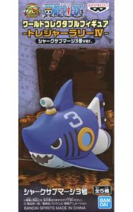 フィギュア シャークサブマージ3号 「ワンピース」 ワールドコレクタブルフィギュア -トレジャーラリーIV シャークサブマージ3号Ver.- セガ限定【10日以内発送】