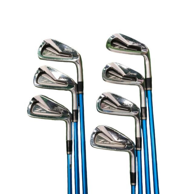 【中古】 ダンロップ SRIXON Z545 8S アイアンセット IR Miyazaki Kosuma Blue(水) Iron (フレックスS) メンズ 男性用 右利き 右用 Cランク ゴルフクラブ