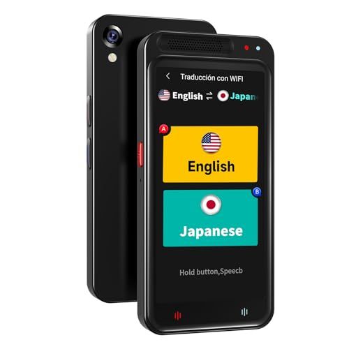 AI翻訳機 283ヵ国137言語対応 音声翻訳機【オンライン翻訳＋オフライン翻訳＋カメラ翻訳＋録音翻訳＋リアルタイム翻訳+ChatGPT】双方向翻訳 携帯翻訳機Ju af3c2da4