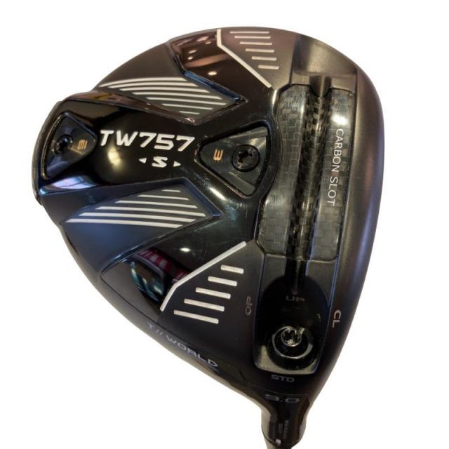 【中古】 本間ゴルフ TOUR WORLD TW757 S 9° ドライバー DR VIZARD for TW757(DR) (フレックスS) メンズ 男性用 右利き 右用 Cランク ゴルフクラブ