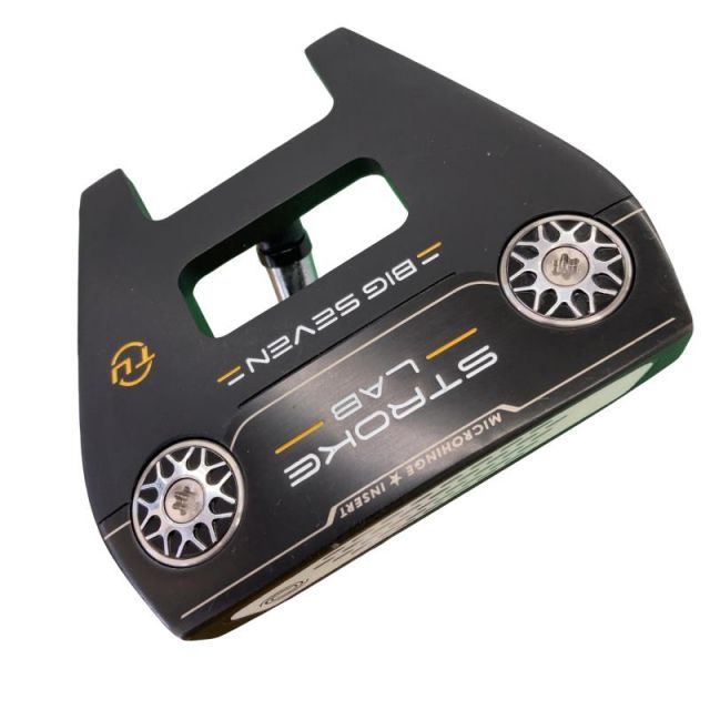 【中古】 オデッセイ STROKE LAB BLACK BIG SEVEN TU 33インチ パター PT STROKE LAB BLACK (フレックスその他) メンズ 男性用 右利き 右用 Dランク ゴルフクラブ