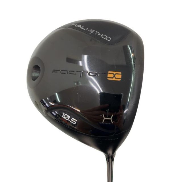 【中古】 ハルスポーツ(PHARAOH) HALMETHOD Factor X 10.5° ドライバー DR HM-TQ 3.6 (フレックスその他) メンズ 男性用 右利き 右用 Cランク ゴルフクラブ