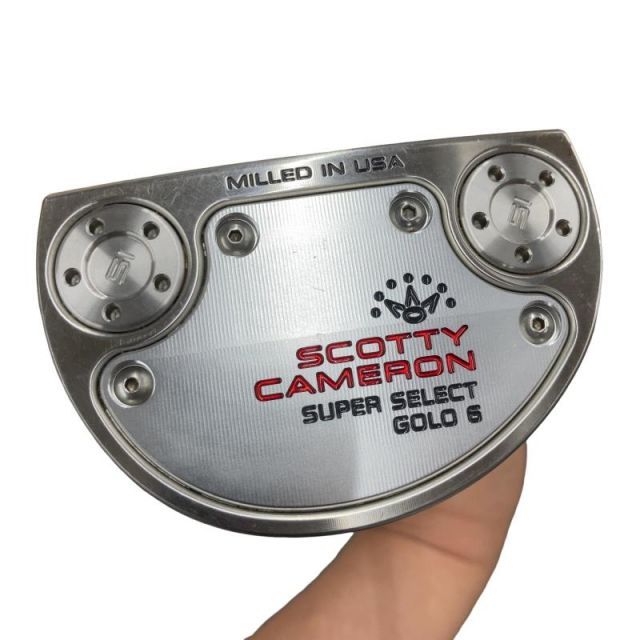 【中古】 タイトリスト SCOTTY CAMERON SUPER SELECT GOLO 6 34インチ パター PT スチール (フレックスその他) メンズ 男性用 右利き 右用 Cランク ゴルフクラブ
