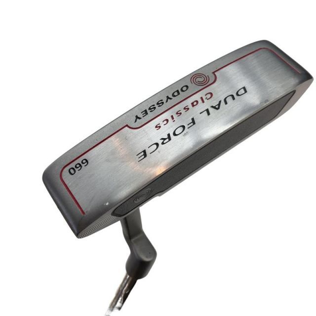 【中古】 オデッセイ DUAL FORCE Classics 660 34インチ パター PT スチール (フレックスその他) メンズ 男性用 右利き 右用 Bランク ゴルフクラブ