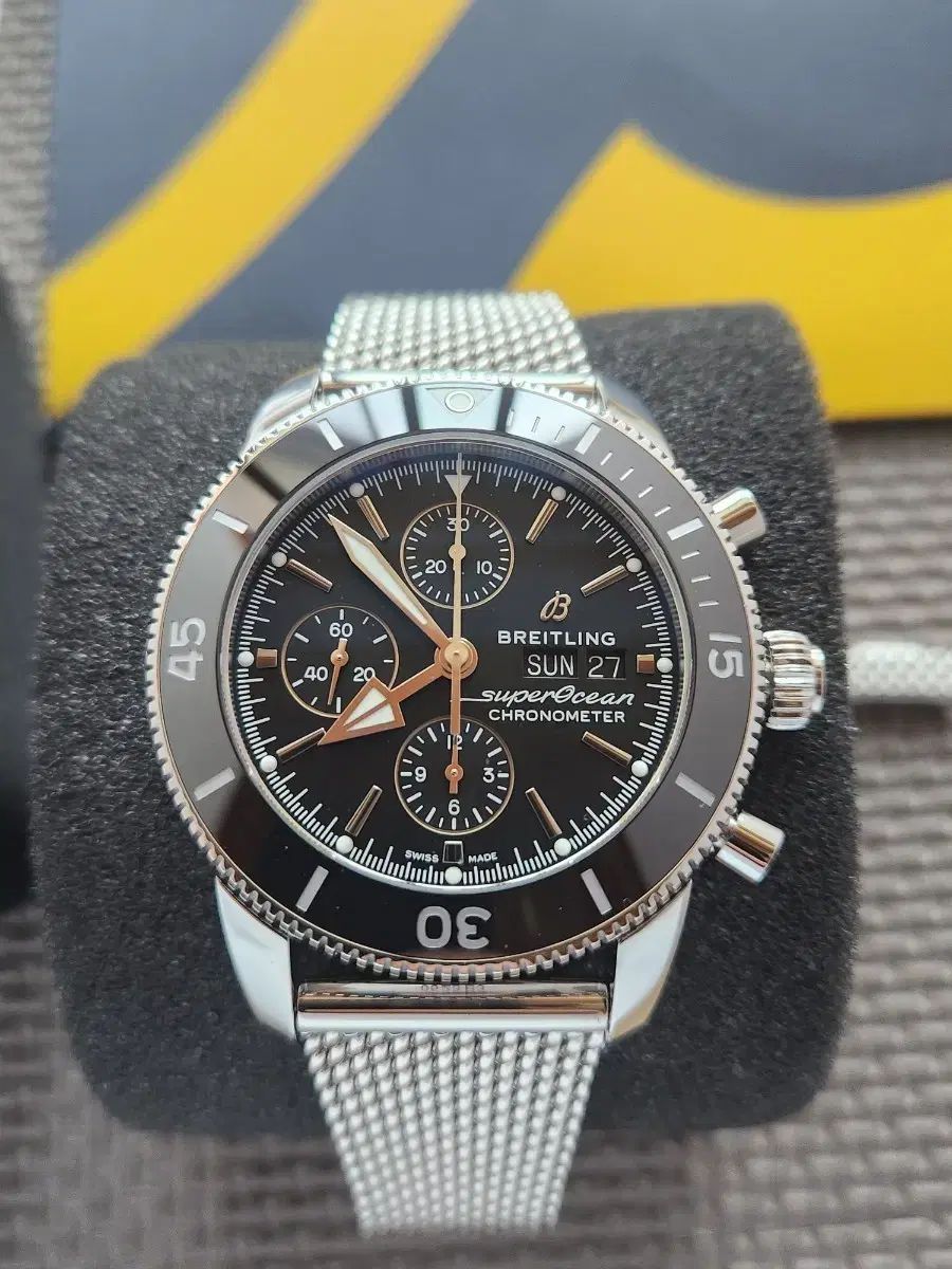 ブライトリング スーパーオーシャン ヘリテイジ クロノグラフ 44mm オートマティック