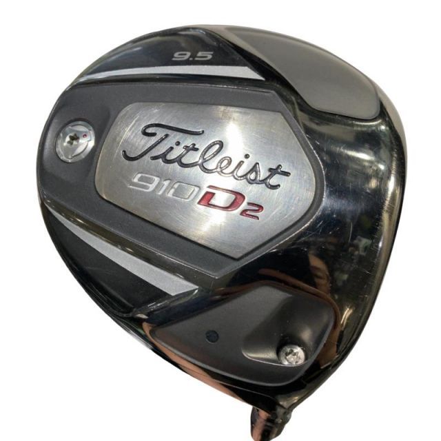 【中古】 タイトリスト 910 D2 9.5° ドライバー DR ATTAS 3 6 (フレックスS) メンズ 男性用 右利き 右用 Cランク ゴルフクラブ