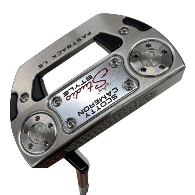 【中古】 タイトリスト SCOTTY CAMERON STUDIO STYLE FASTBACK 1.5(2025) 33インチ パター PT スチール (フレックスその他) メンズ 男性用 右利き 右用 Bランク ゴルフクラブ