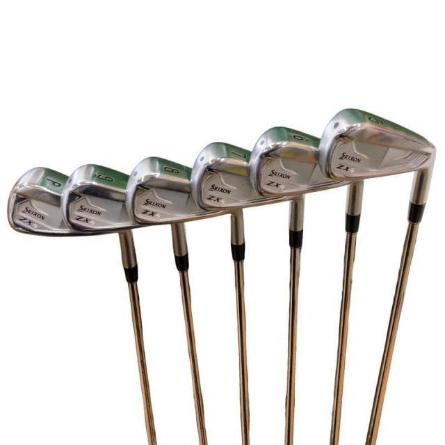【中古】 ダンロップ SRIXON ZX4 Mk II 6S アイアンセット IR NS PRO 950GH neo DST (フレックスS) メンズ 男性用 右利き 右用 Cランク ゴルフクラブ