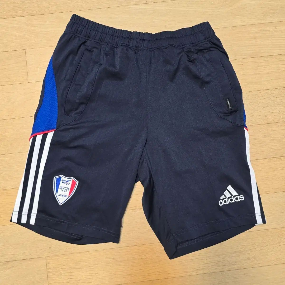 adidas アディダス 水原三星ブルーウィングス トレーナー ショーツ ハーフパンツ 85 サイズ