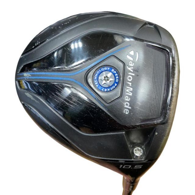 【中古】 テーラーメイド JET SPEED 10.5° ドライバー DR TM1-214(ドライバー) (フレックスSR) メンズ 男性用 右利き 右用 Cランク ゴルフクラブ