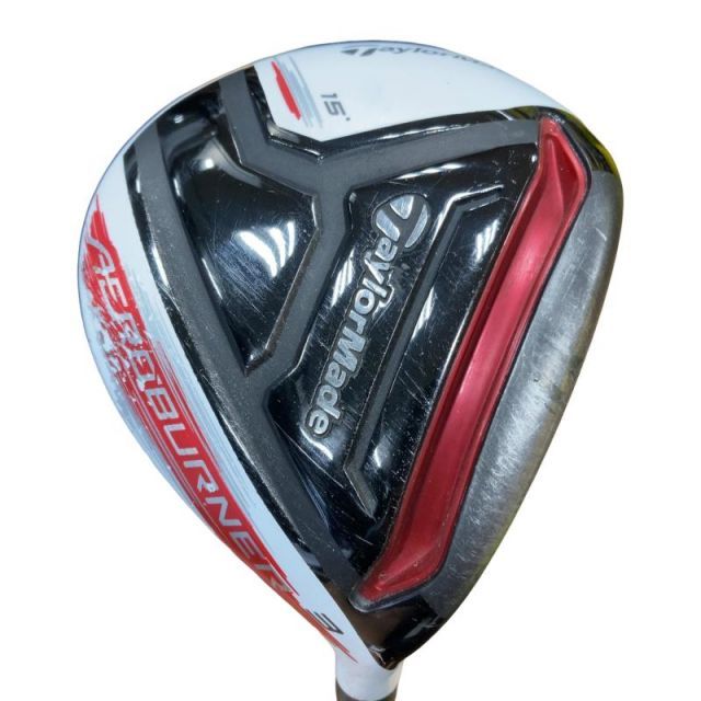 【中古】 テーラーメイド AERO BURNER 3W フェアウェイウッド FW TM1-215(フェアウェイ) (フレックスSR) メンズ 男性用 右利き 右用 Cランク ゴルフクラブ