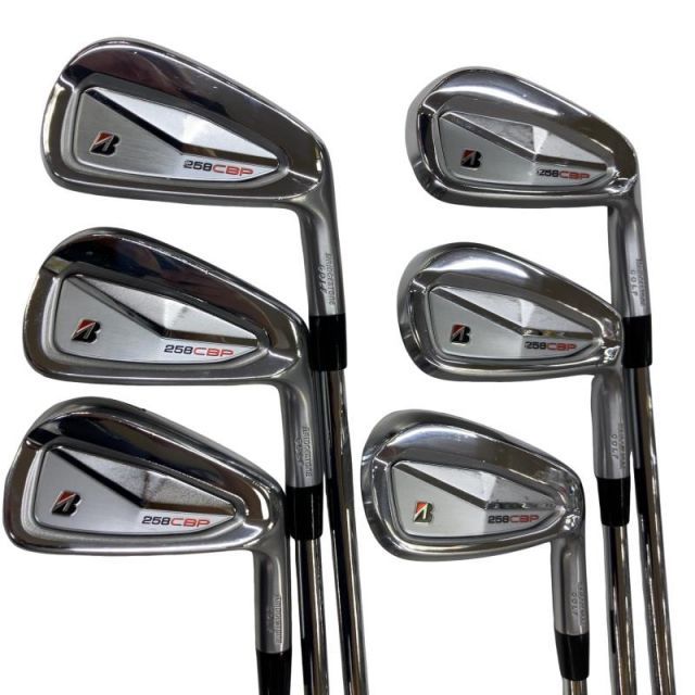 【中古】 ブリヂストン BRIDGESTONE 258CBP 6S アイアンセット IR NS PRO MODUS3 TOUR105 DUAL FLOW (フレックスS) メンズ 男性用 右利き 右用 Bランク ゴルフクラブ