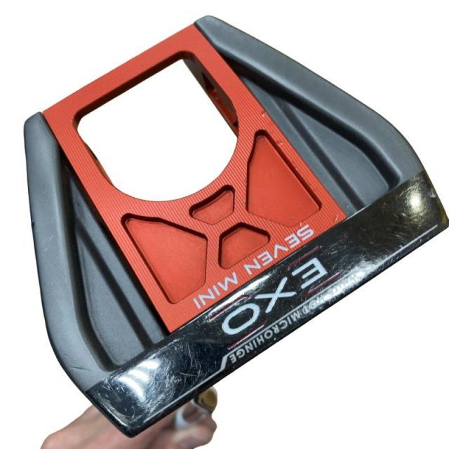 【中古】 オデッセイ EXO SEVEN MINI 34インチ パター PT スチール (フレックスその他) メンズ 男性用 右利き 右用 Cランク ゴルフクラブ