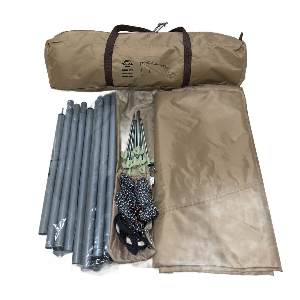 Naturehike ネイチャーハイク カーサイドタープ NH21TM001 ゲイブル 4～6人用