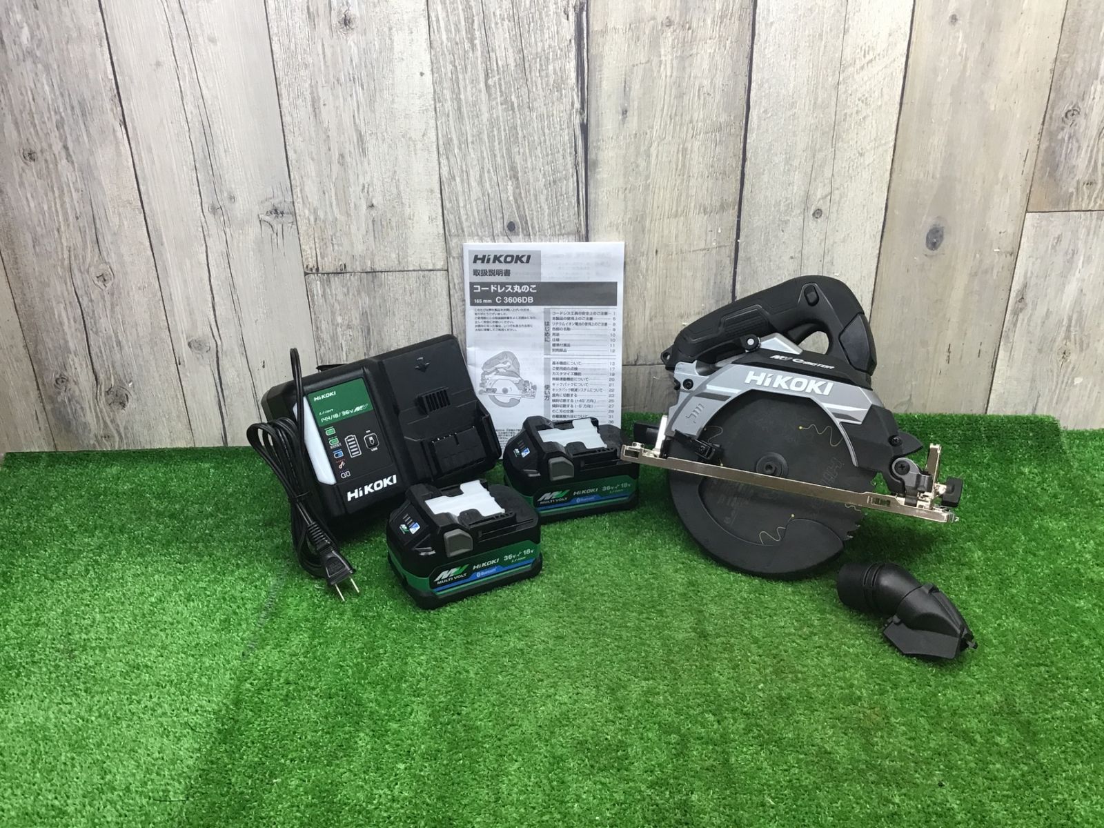 【中古品】★ハイコーキ(HIKOKI ※旧:日立工機) コードレスマルノコ C3606DB(2XPSBZ)◇アクトツール富山店◇D