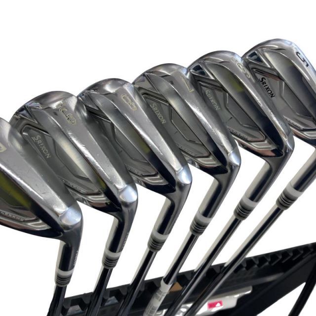 【中古】 ダンロップ SRIXON ZX5 Mk II 6S アイアンセット IR リシャフト (フレックスその他) メンズ 男性用 右利き 右用 Cランク ゴルフクラブ