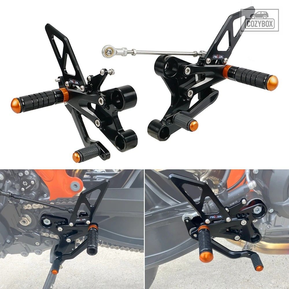 オートバイフットコントロールフットレスト シフターフットペグ リアセット KTM 790