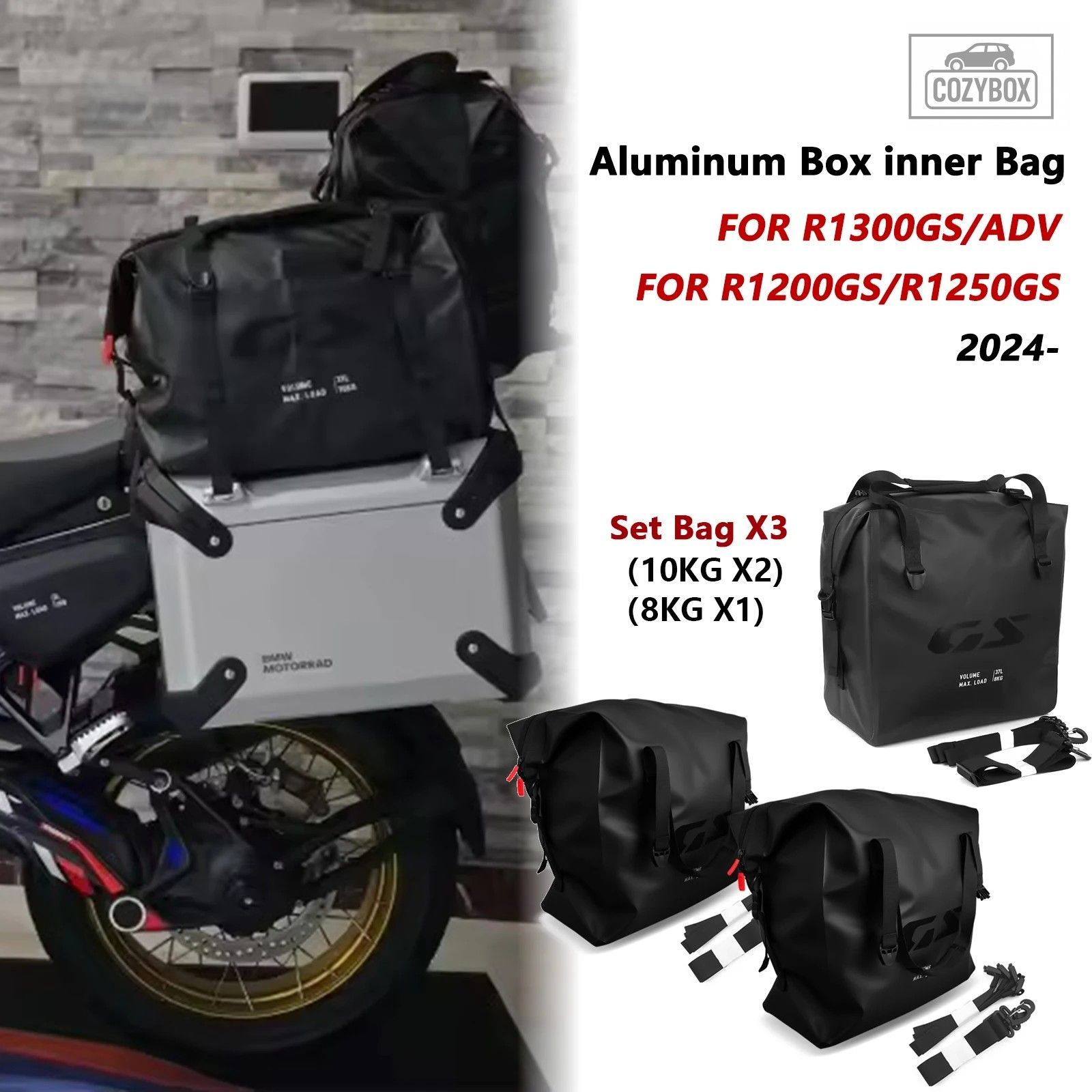 R1300GS Adventure R1200GS ADV R1250GS 2024年モデル対応 オートバイ アクセサリー