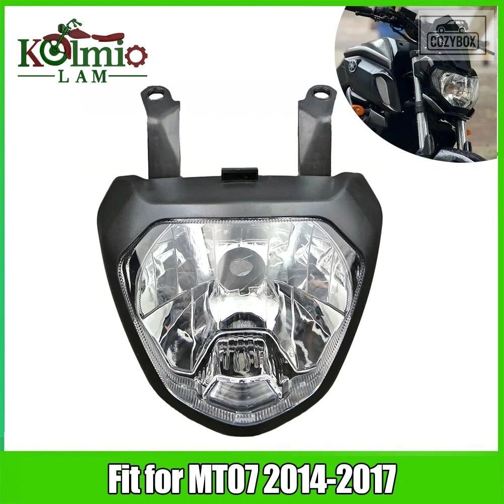 Kolmio-LAM YAMAHA 2014 - 2017 MT-07 FZ07 オートバイ ヘッドライト ヘッドランプ MT