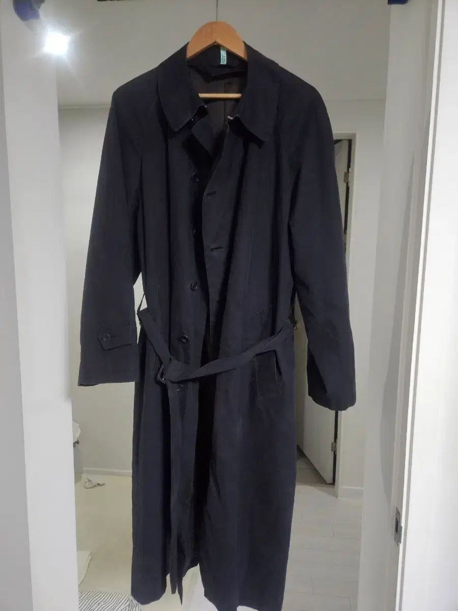 (L) YOHJI YAMAMOTO ヨウジヤマモト ベルト付き コート