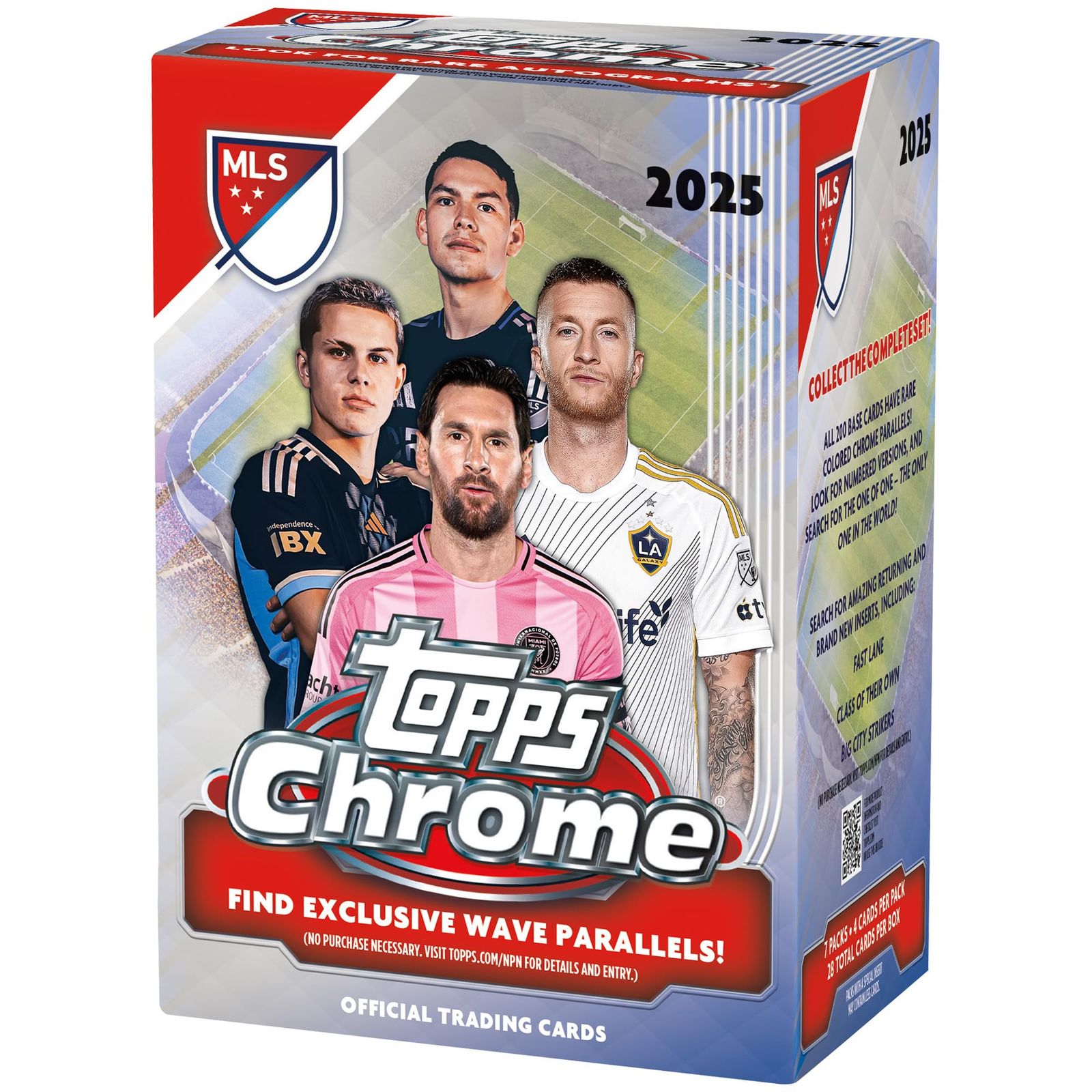 Topps Chrome MLS 2025 - 工場出荷時密封 - バリューボックス