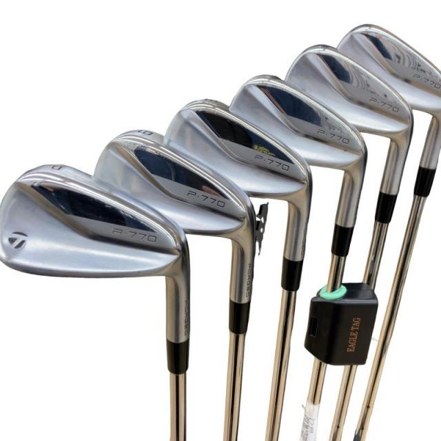 【中古】 テーラーメイド Taylor Made P・770(2020) 6S アイアンセット IR NS PRO MODUS3 TOUR105 (フレックスS) メンズ 男性用 右利き 右用 Dランク ゴルフクラブ