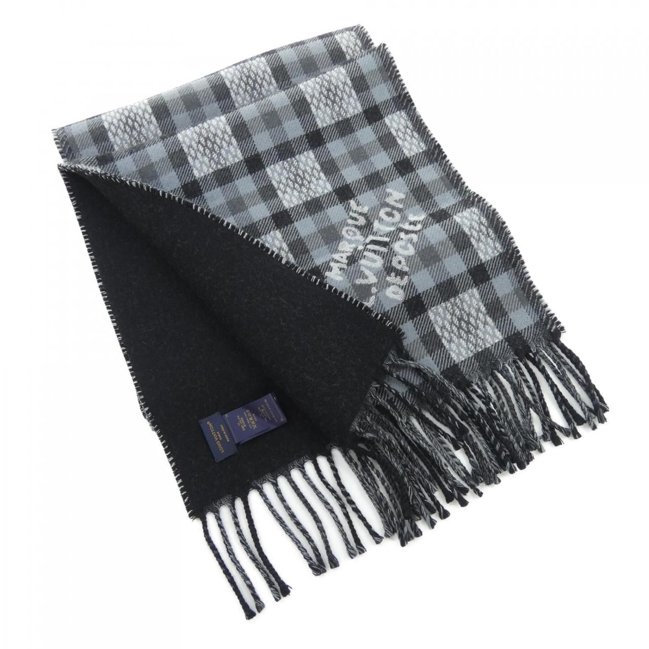 ルイヴィトン LOUIS VUITTON ヴィシー・ダミエ M96762 MUFFLER - メルカリ