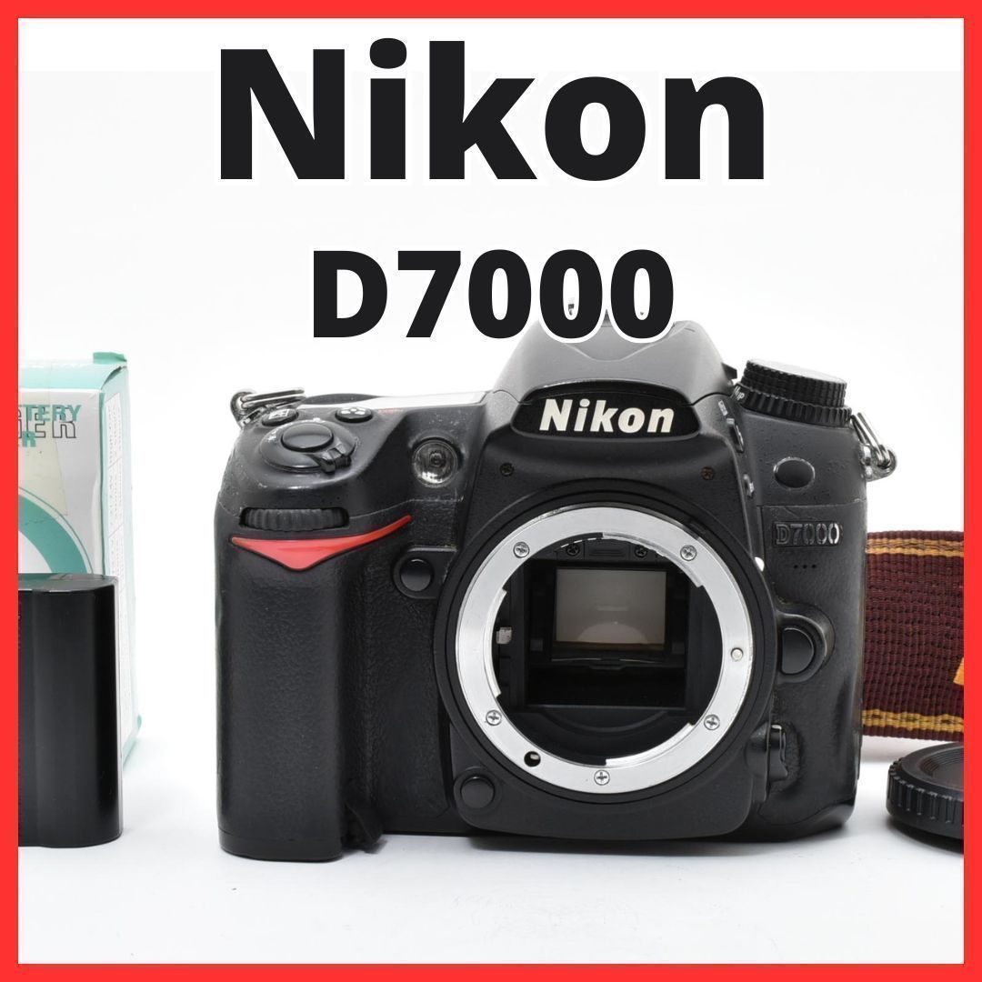 E06[7677]9 ニコン Nikon D7000 ボディ 【ショット数 389，772回