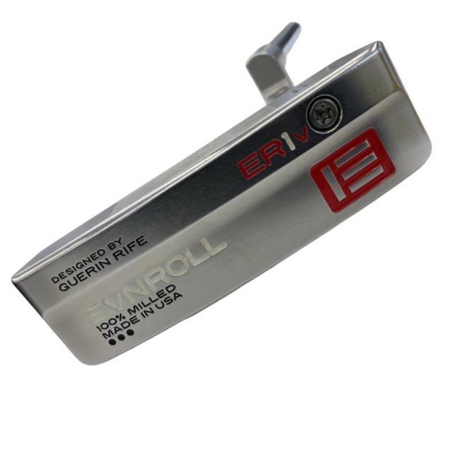 【中古】 EVNROLL EVNROLL ER1v(ショートクランクネック) 33インチ パター PT スチール (フレックスその他) メンズ 男性用 右利き 右用 Bランク ゴルフクラブ