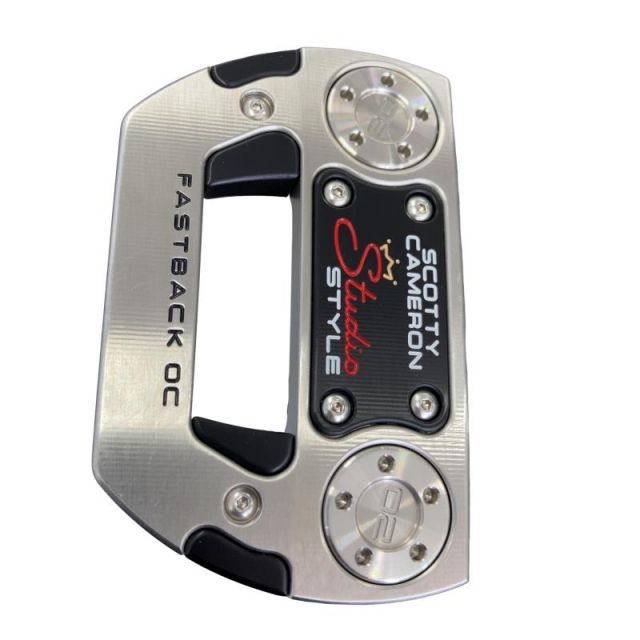 【中古】 タイトリスト SCOTTY CAMERON STUDIO STYLE FASTBACK OC(2025) 33インチ パター PT スチール (フレックスその他) メンズ 男性用 右利き 右用 Bランク ゴルフクラブ