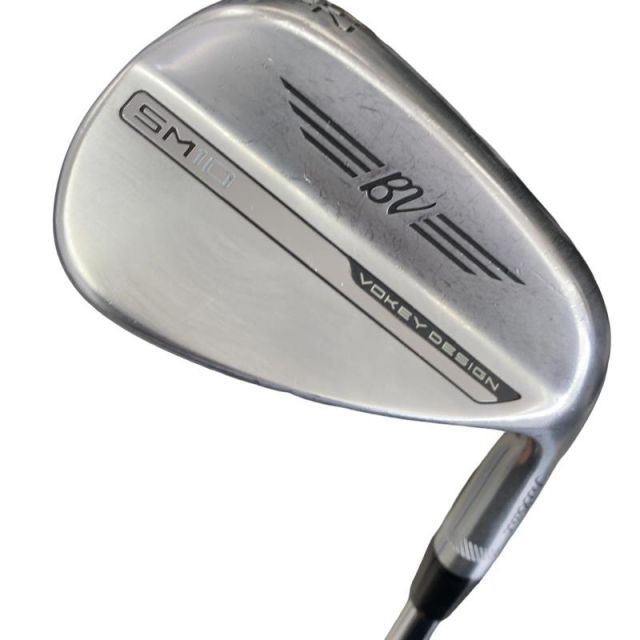 【中古】 タイトリスト VOKEY SPIN MILLED SM10 ツアークロム 52°/12°F ウェッジ WG BV 105 (フレックスその他) メンズ 男性用 右利き 右用 Cランク ゴルフクラブ