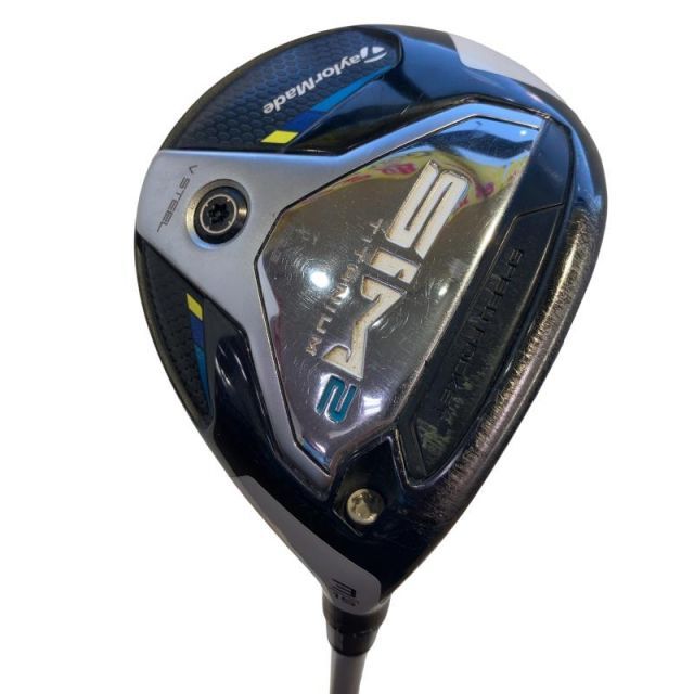 【中古】 テーラーメイド SIM2 3W フェアウェイウッド FW Speeder 661 EVOLUTION VII (フレックスS) メンズ 男性用 右利き 右用 Cランク ゴルフクラブ