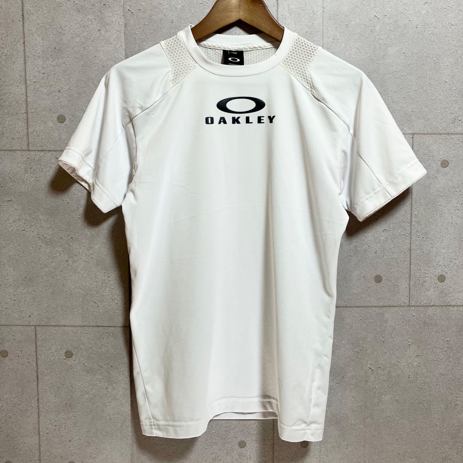 OAKLEY テック系 Y2K archive Tシャツ 短丈 00s xs ス*ジ様 OAKLEY