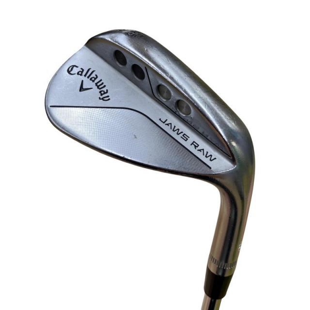 【中古】 キャロウェイ JAWS RAW クロムメッキ 56°/12°W ウェッジ WG Dynamic Gold (フレックスS) メンズ 男性用 右利き 右用 Cランク ゴルフクラブ