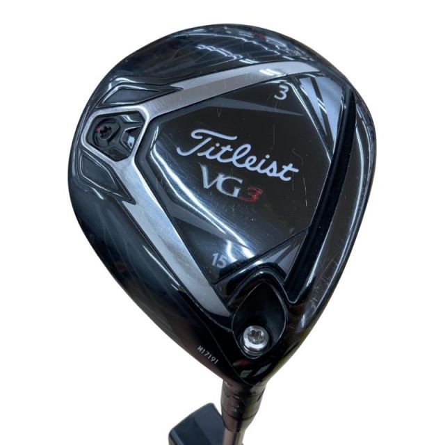 【中古】 タイトリスト Titleist VG3(2018) 3W フェアウェイウッド FW Titleist VG F(2018) (フレックスR) メンズ 男性用 右利き 右用 Cランク ゴルフクラブ
