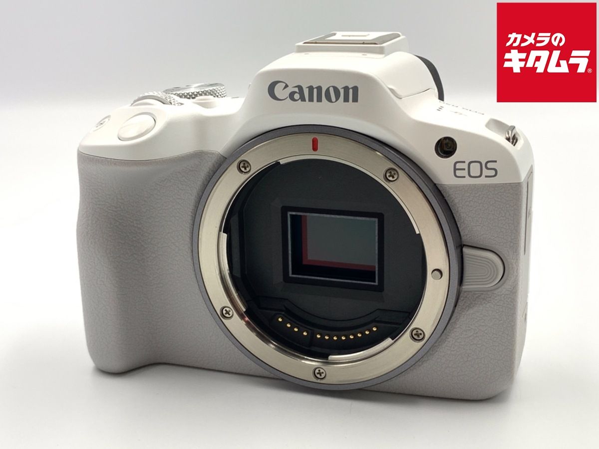 【中古】 【美品】 キヤノン EOS R50 ボディ ホワイト